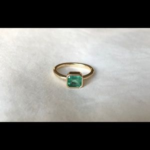 Rosedale Fine Jewelry Emerald Ring 14k size 5.75